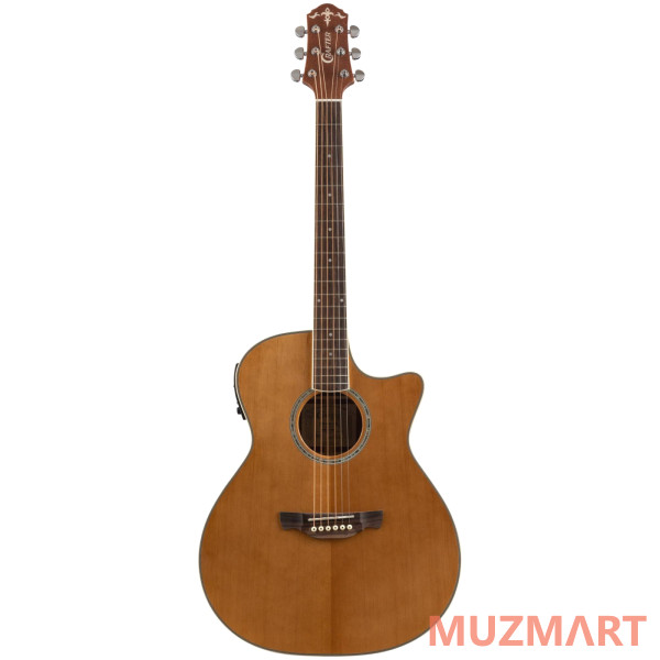 Crafter GAE-8/NC VVS + Чехол Электроакустическая гитара