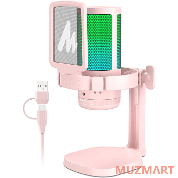 Maono DGM20 (pink) Конденсаторный USB микрофон