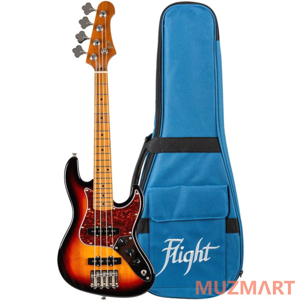 Flight MINI JB SB Укулеле электро бас