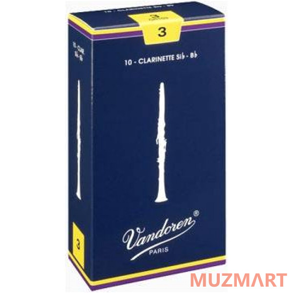 Vandoren CR1035 Трости для кларнета, модель SIB, № 3-2/1