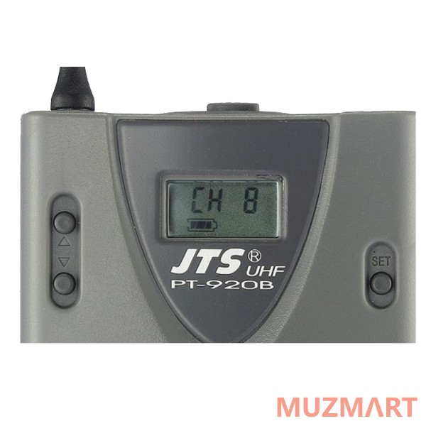 JTS PT920B+CM501 UHF-передатчик поясной с петличным микрофоном