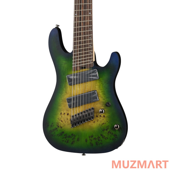 Cort KX508MS-II-MBB KX Series Электрогитара мультимензурная 8-струнная