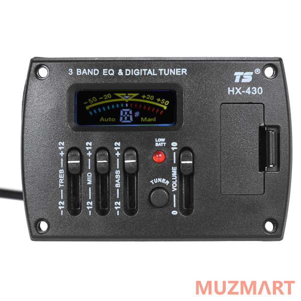 Alice EQ-HX430 Эквалайзер 3-полосный, со звукоснимателем, с тюнером