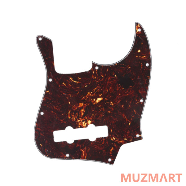 Musiclily MX0422 Защитная накладка бас-гитары Jazz Bass, 4 слоя, черепаший панцирь