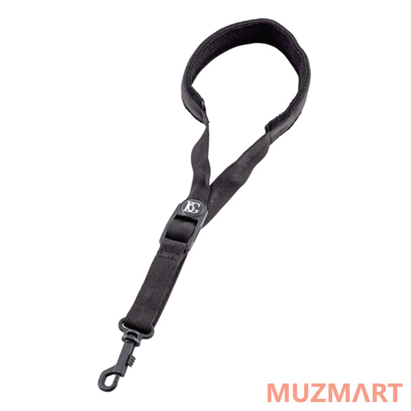 BG France Comfort Small S12SH Ремень для альт саксофона с пластиковым карабином