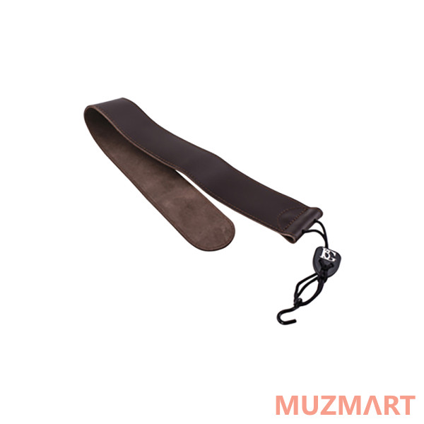 BG France Leather Seat B05 Ремень для фагота с металлическим крючком, для игры сидя