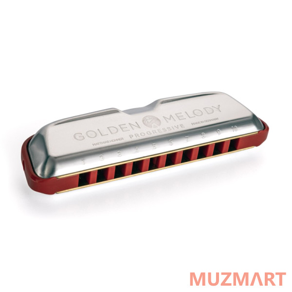 Hohner Golden Melody Progressive 2023 M54401X До-мажор Губная гармоника диатоническая