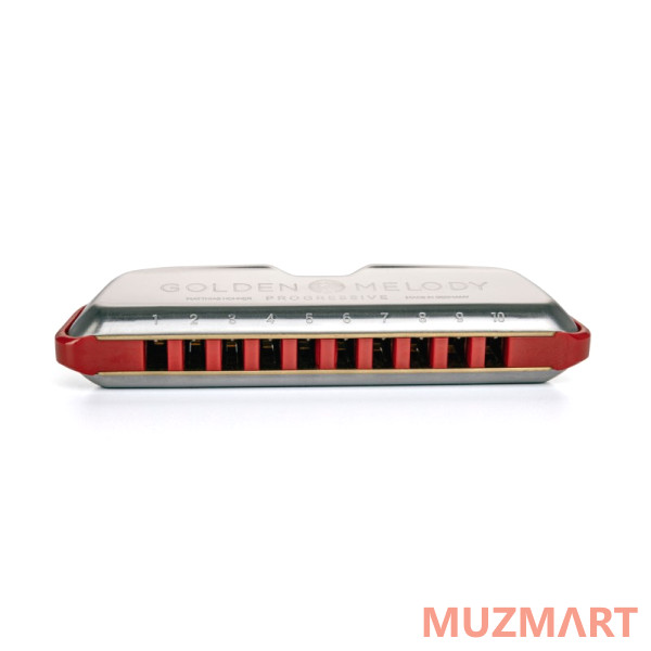 Hohner Golden Melody Progressive 2023 M54401X До-мажор Губная гармоника диатоническая