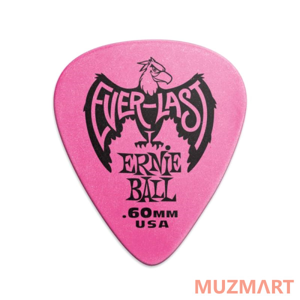 Ernie Ball 9179 Медиатор Everlast делриновый нескользящий (1 шт)
