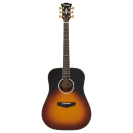 D'Angelico Excel Lexington Vintage Sunset Электроакустическая гитара с чехлом