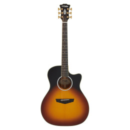 D'Angelico Excel Gramercy Vintage Sunset Электроакустическая гитара с чехлом