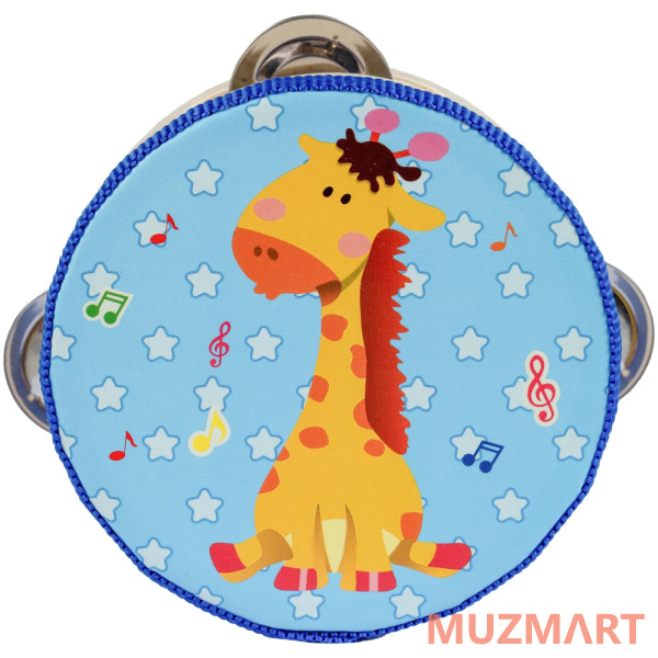 BEE DF601A Giraffe Тамбурин с мембраной