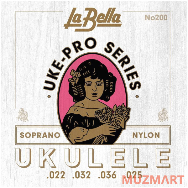 La Bella Set 200 Soprano Струны для укулеле сопрано