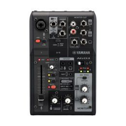 Yamaha AG03MK2 Black Треханальный USB-микшер