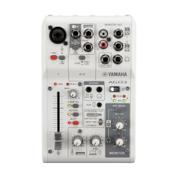 Yamaha AG03MK2 White Трехканальный USB-микшер