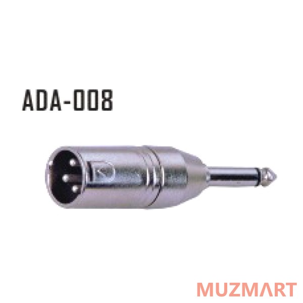Stands&Cables ADA008 Переходник XLR папа -> джек моно 6.3 мм