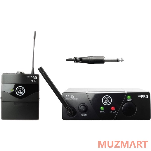 AKG WMS40 Mini Instrumental Set BD US45C Инструментальная радиосистема с приёмником