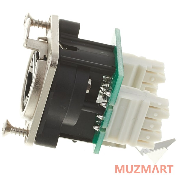 Neutrik NE8FDV-Y110 Панельный разъем RJ45 для печатного монтажа