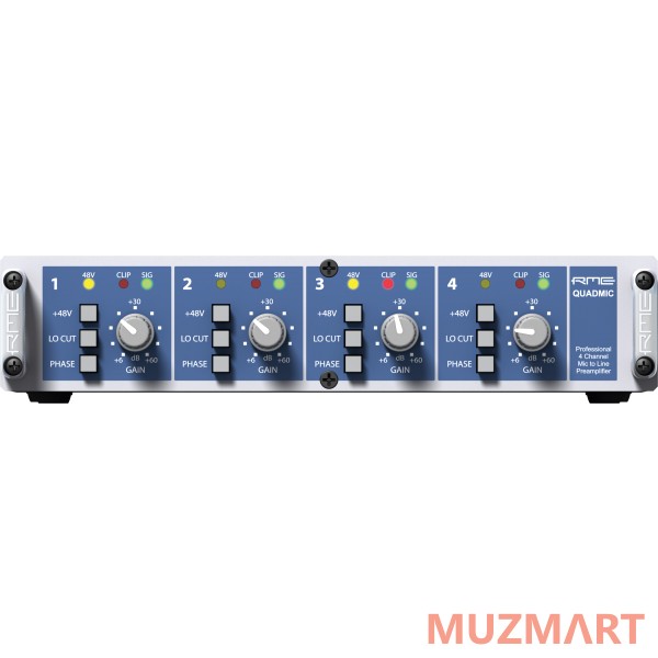 RME Quadmic II 4 канальный микрофонный предусилитель
