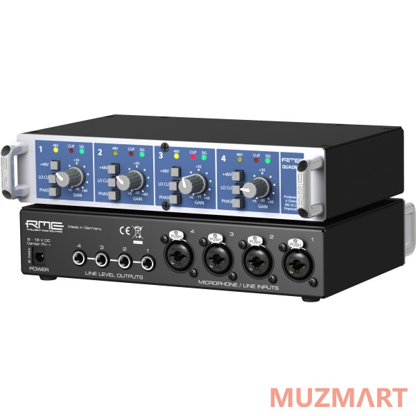 RME Quadmic II 4 канальный микрофонный предусилитель