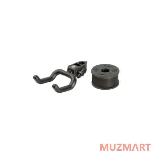 K&M 16150-000-55 Black Держатель гитарный