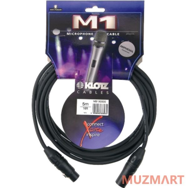 Klotz MB1X0750 Кабель микрофонный 7,5  метров