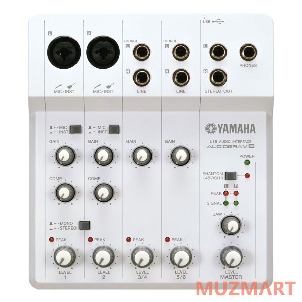 Yamaha Audiogram 6 USB интерфейс