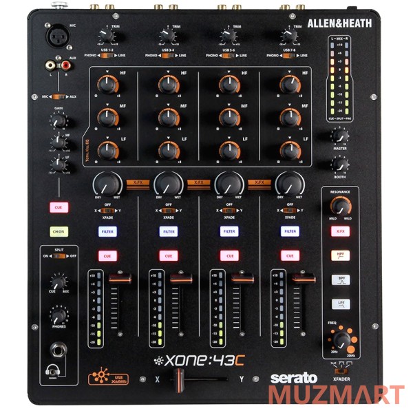 Allen & Heath XONE:43C Диджейский микшер