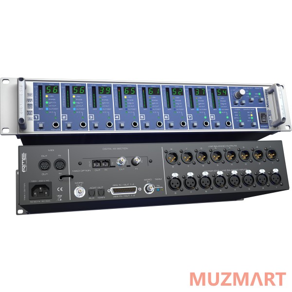 RME Micstasy 8 канальный мик. и лин./инстр. предусилитель