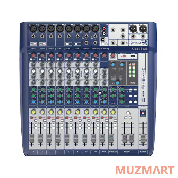 Soundcraft Signature 12 Аналоговый микшерный пульт