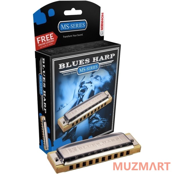 Hohner Blues Harp 532/20 MS C (M533016X) Губная гармоника с уроками