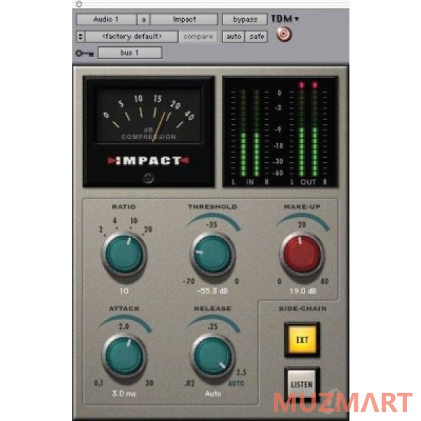 Avid Impact (HD Accel systems only) Плагин для Pro Tools