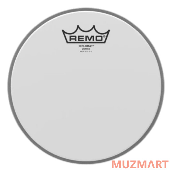Remo BD-0108-00 Diplomat coated Верхний пластик 8" для тома, с покрытием
