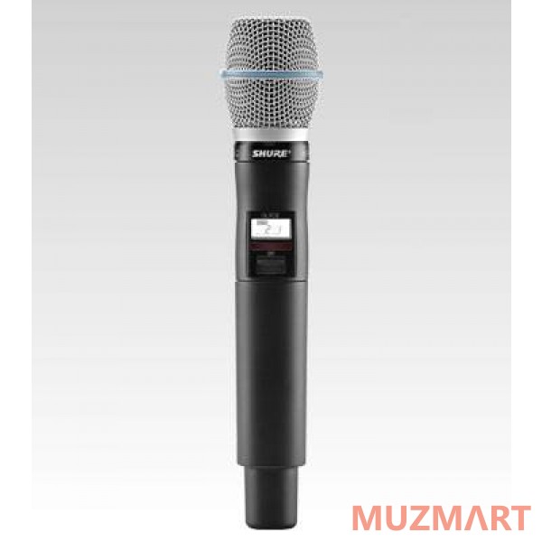 Shure QLXD24E/B87A K51 606 - 670 MHz Вокальная радиосистема с ручным передатчиком BETA87A