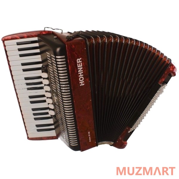 Hohner Bravo III 96 (CNA1072) 7/8 Red Аккордеон