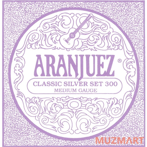Aranjuez 300 CLASSIC SILVER Струны для классической гитары