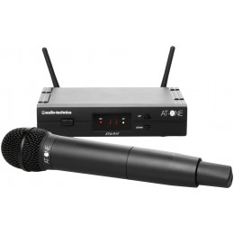 Audio-Technica ATW13F Ручная радиосистема, 4+4 канала UHF с ручным динамическим микрофоном
