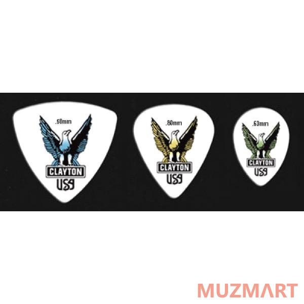 Clayton ST152/12 Набор медиаторов, уменьшенные 1.52 mm 12 шт.