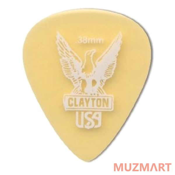 Clayton US38 Набор медиаторов, стандартные 0.38 mm 48 шт.