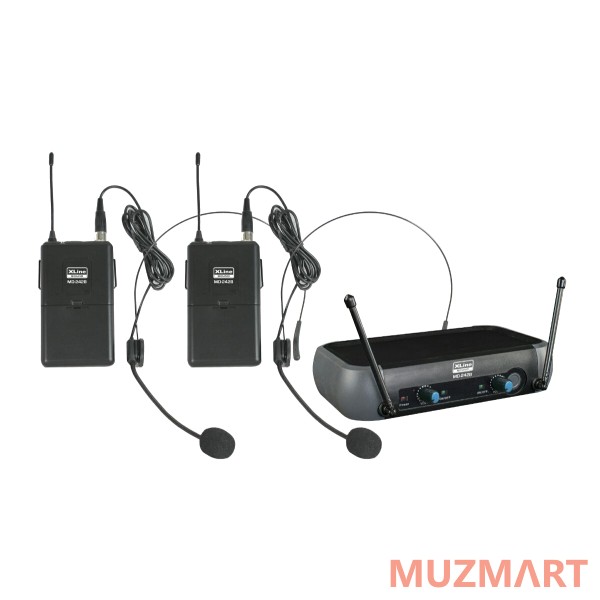 XLine MD-242B Радиосистема c 2-мя поясными передатчиками и гарнитурами