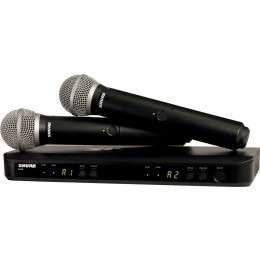 Shure BLX288E/PG58 M17 Двухканальная вокальная радиосистема