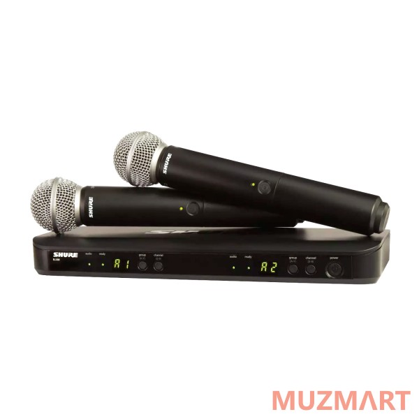 Shure BLX288E/SM58 M17 Двухканальная вокальная радиосистема