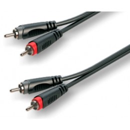 Roxtone RACC130/1 Аудио-кабель 2 x RCA «папа» - 2 x RCA «папа», 1м