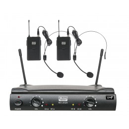 XLine MD-262B Радиосистема c двумя поясными передатчиками и головными гарнитурами