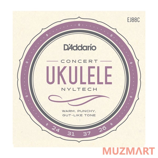 D'Addario EJ88C Струны для укулеле концерт