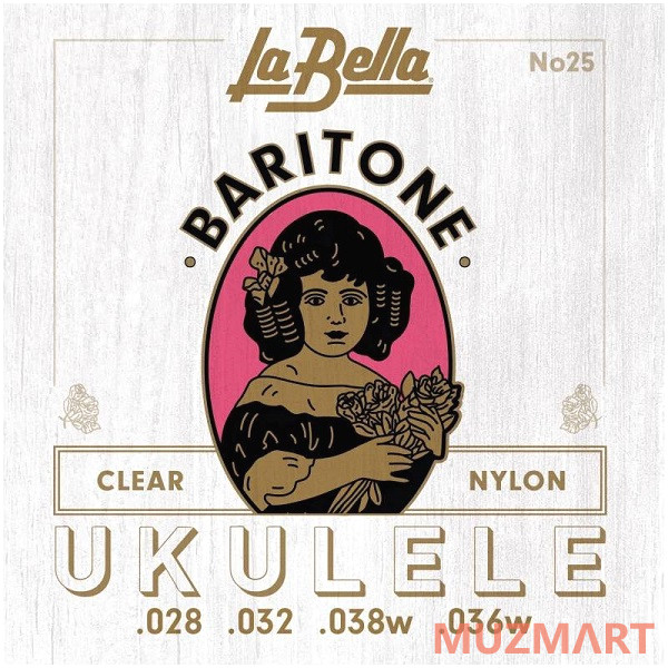 La Bella Ukulele 25 Струны для укулеле баритон