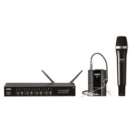 AKG DMS TETRAD MIXED SET 4/2 Цифровая радиосистема с ручным D5 и головным микрофоном C111LP