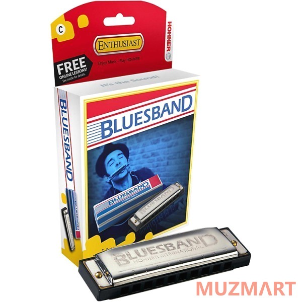 Hohner Blues Band C-MAJOR (M55901X) Губная гармоника с уроками