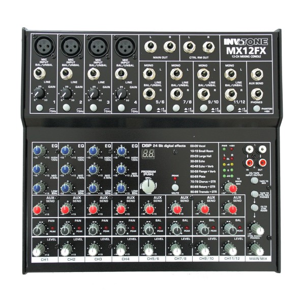 Invotone MX12FX Микшер аналоговый