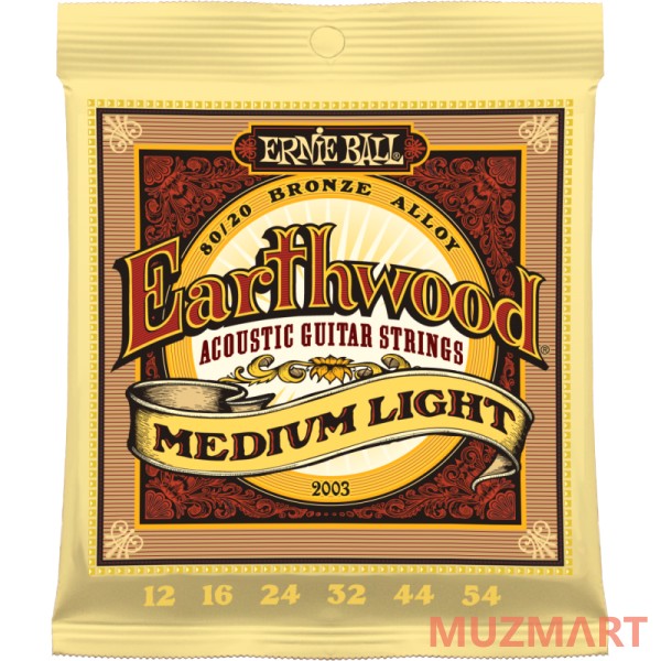 Ernie Ball 2003 Струны для акустической гитары